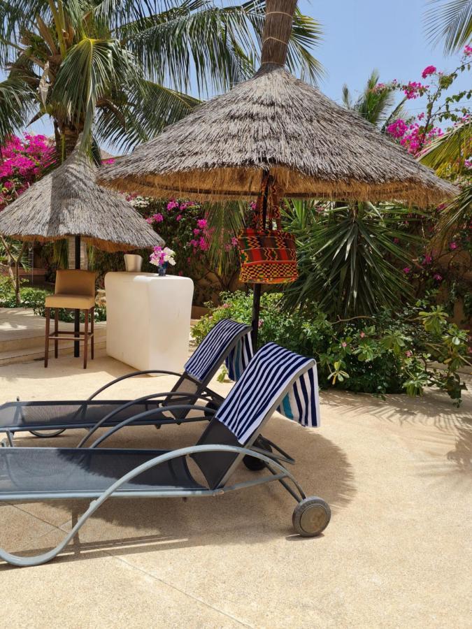 Le Souimanga Bleu Saly Acomodação com café da manhã Exterior foto